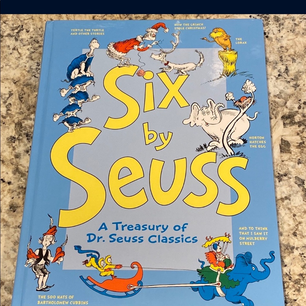 Dr.Seuss “Six by Seuss” including discontinued